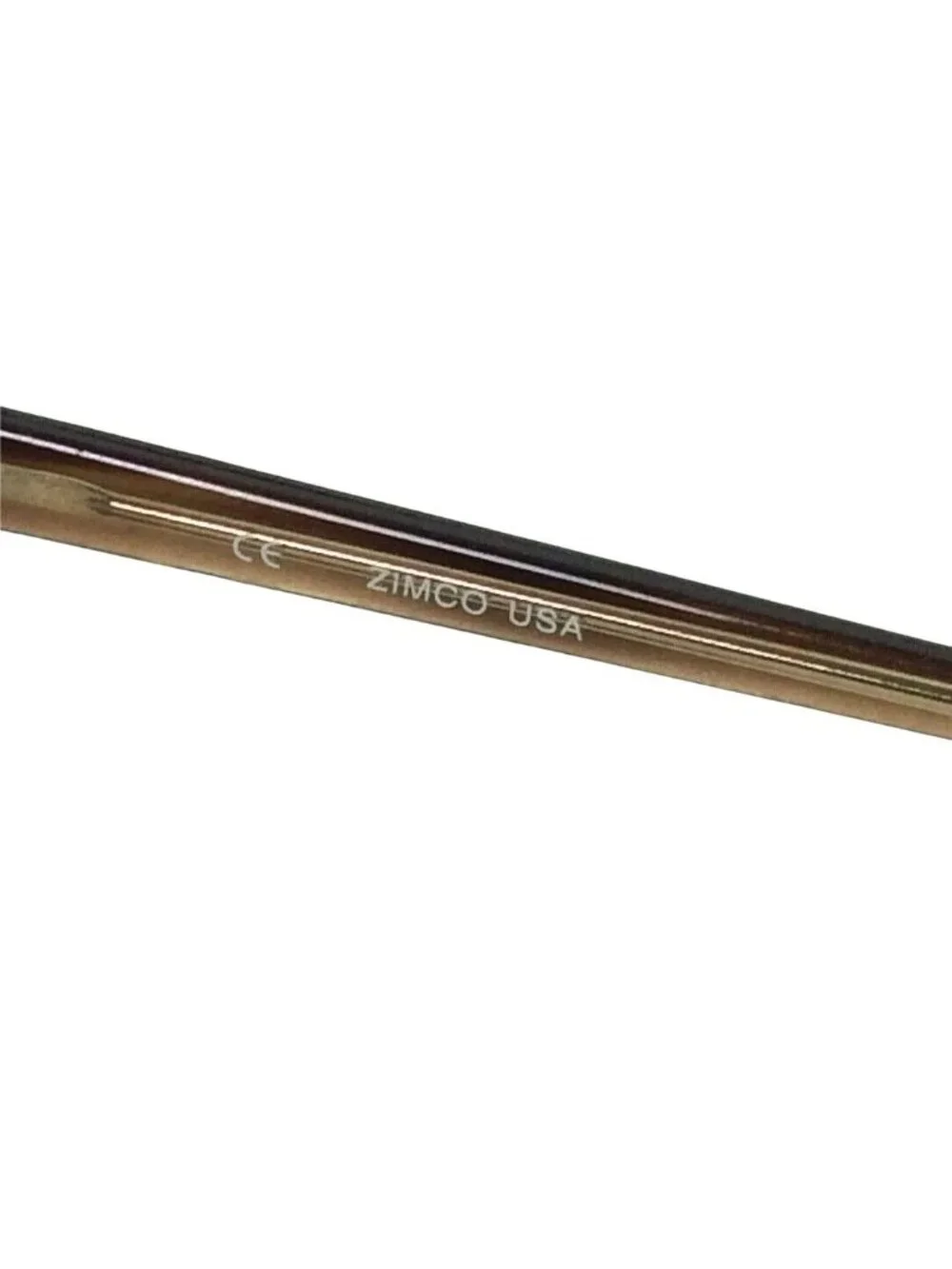 Zimco USA Brown Rectangular Eyeglasses Frames 49 19 135 Add Your Custom Lenses